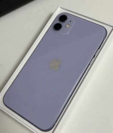 списанные айфоны бесплатно: IPhone 11, Колдонулган, 64 ГБ, Заряддоочу түзүлүш, Кабель, Куту, 75 %