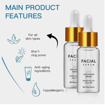 Уход за телом: ❄️ Корейская Успокаивающая Антиаллергенная Сыворотка для лица — 6