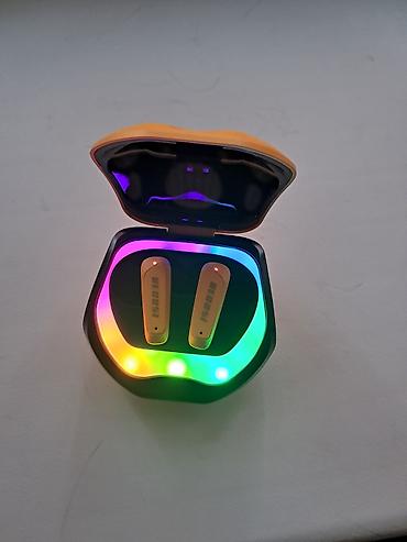rant ace: Беспроводные наушники TWS с зарядным кейсом и RGB‑подсветкой - — 1