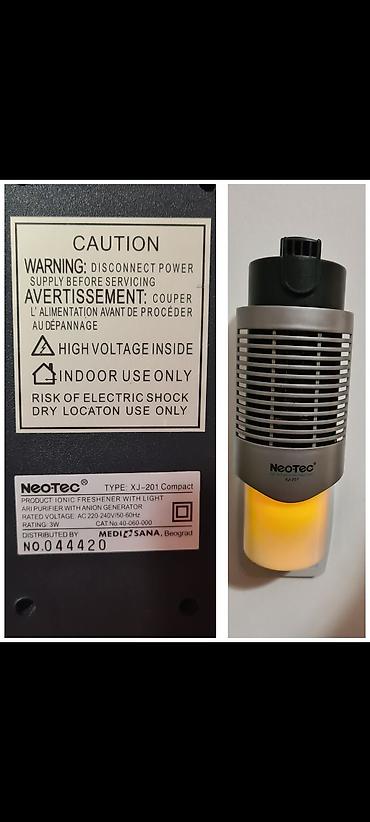 Prečišćivači vazduha: Neo-Tec XJ-201 Compact, jonizator i prečišćivač vazduha sa ugrađenim — 14