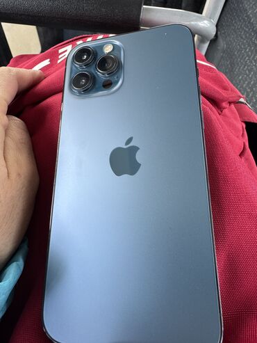 Apple iPhone: IPhone 12 Pro Max, 128 GB, Pacific Blue, Face ID