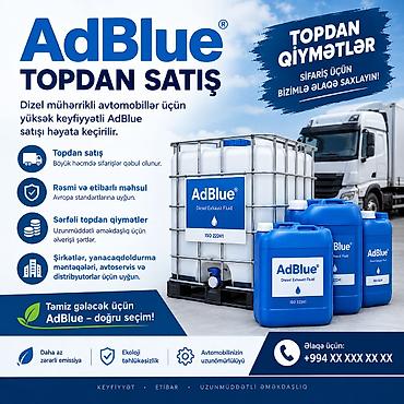 mercedes yağları: Dizel mühərrikli avtomobillər üçün yüksək keyfiyyətli AdBlue satışı — 1