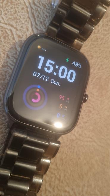s2000 smart watch: Yeni, Smart saat, Amazfit, Sensor ekran, rəng - Qara — 1