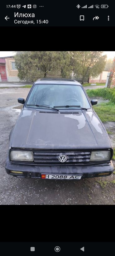 авто уна: Volkswagen Jetta: 1991 г., 1.8 л, Механика, Бензин, Седан