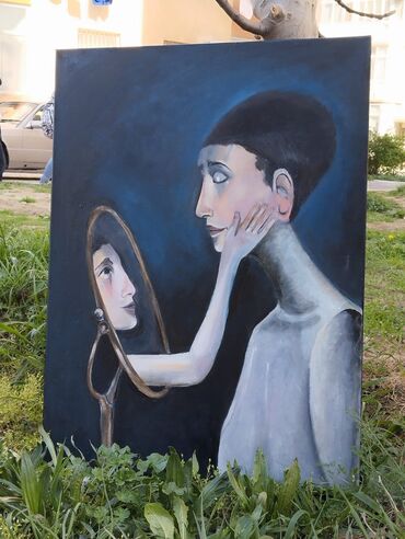 tablo şekil: Salamaleykum bu şekil satılır ve professional boyalarnan çekilib.Kətan