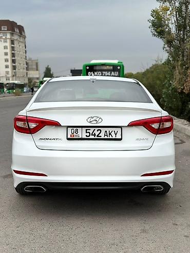 Hyundai: Hyundai Sonata: 2016 г., Автомат, Бензин, Седан — 5