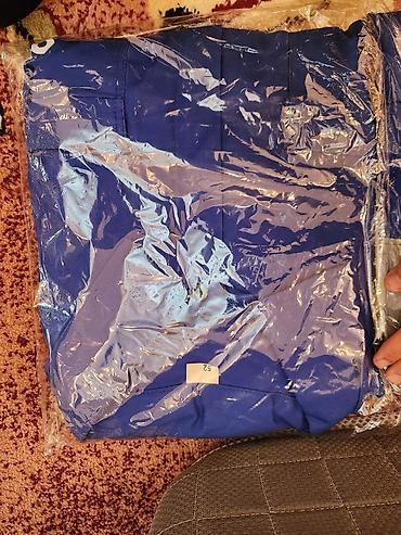 kişi cinsləri: Mavi rəngli kişi kostyumu – paketlənmiş halda. mavi kamizonlar 15 — 1