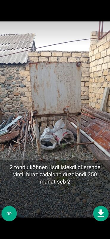 Baklar və çənlər: Bak, Plastik, 1000 l l, İşlənmiş, Ünvandan götürmə — 16