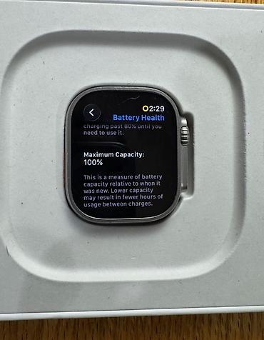 Акылдуу сааттар: Apple Watch Ultra 3 Комплект: - Коробка - Корпус часов - Спортивный — 3