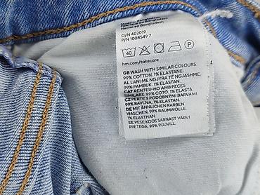 znane marki: H&M, Jeansy damskie, rozmiar L — 5