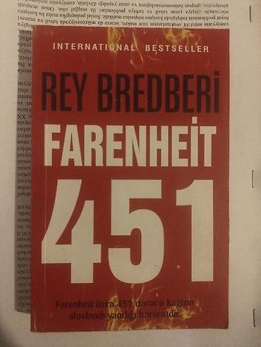 elmin: Satılır: 4 ədəd kitab paketi 1) Rey Bredberi – “Farenheit 451” - — 1