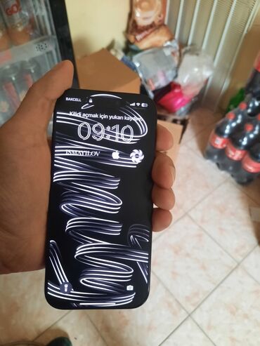 Apple iPhone: IPhone 16 Pro, 128 GB, Black Titanium, Zəmanət, Barmaq izi, Face ID