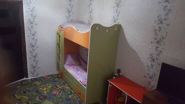 пескоблок койгон балдар керек: Двухъярусная детская кровать, ЛДСП, цвет - Зеленый