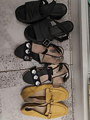 Босоножки, сандалии, шлепанцы: Босоножки, 35.5, 36, Clarks, Б/у, цвет - Черный, Самовывоз — 1