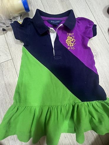 штаны поло: Платье-поло для девочки Ralph Lauren - Размер: 18M - Модель — 2