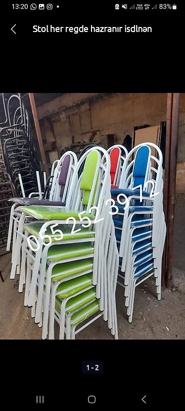 Stullar: Stol her regde hazranır isdlnən sayda bir başa sexdən satlşln təkliv — 7
