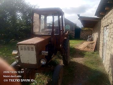 125 cc motor: Kənd təsərrüfatı üçün təkərli traktor və qoşqu - Kabinəli, ön-arka — 2