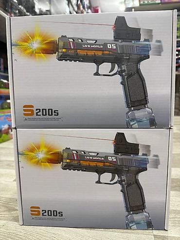 Игрушки: 🔥 Электро Водный Пистолет S200s с огромным барабаном. Продам ТОПОВЫЙ — 3