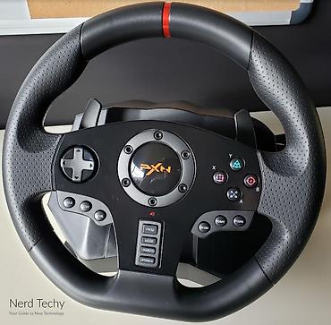 pxn v9: PXN yarış sükan dəsti – oyun konsolu və PC üçün sükan + pedallar - — 6