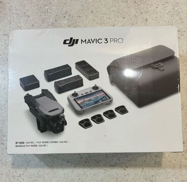 Фото и видеокамеры: Продаю абсолютно новый, нераспакованный дрон DJI Mavic 3 Pro Fly More