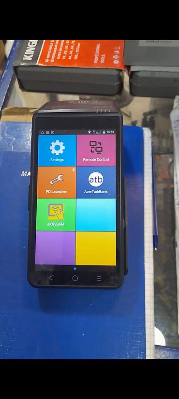 Kassa avadanlığı: AzerTürkBank inteqrasiyalı POS-terminal/ekassa cihazı - Android — 1