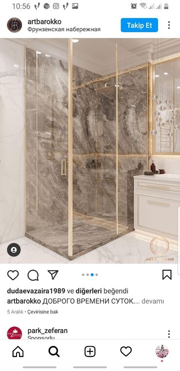 Duş kabinaları, arakəsmələr: Hamam aksesuarları, dolab, vanna,cambalkon,  kabin, arakesme guzgu — 9