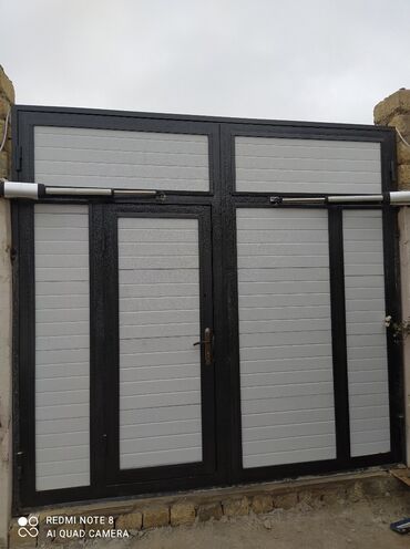 Həyət darvazaları: Avtomatik jaluz qapıların satışı,quraşdırılması,servisi həyata — 3
