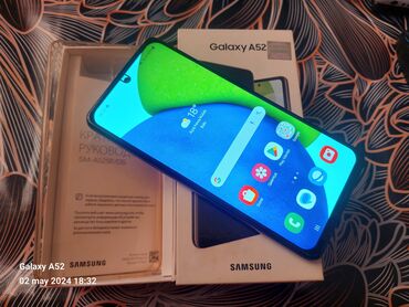 samsung a52 qiymet: Samsung Galaxy A52, 128 GB, rəng - Qara
