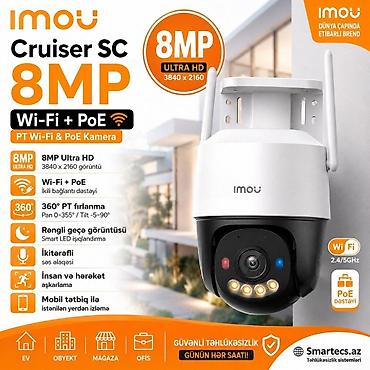 Foto və videokameralar: WiFi kamera 8mp İmou Wifi kamera 8mp imou 🔥 IMOU Cruiser SC 8MP Wi-Fi — 2