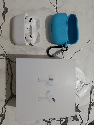 Аудиотехника: Зымсыз вакуумдук кулакчындар, Apple, AirPods Pro, Жаңы — 3