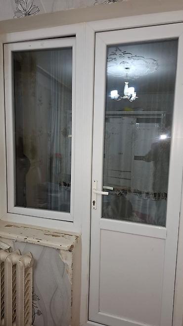pvc utusu: PVC balkon qapısı və pəncərə bloku - Material: ağ rəngli PVC profil - — 1