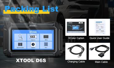 Alati za automobile: Novo- Xtool D6S OBD2 - 30 Resets CAN FD Auto Dijagnostika XTOOL D6S — 15