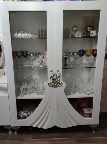 шкаф бар: Бар, Б/у, 2 двери, Распашной, Прямой шкаф, Азербайджан