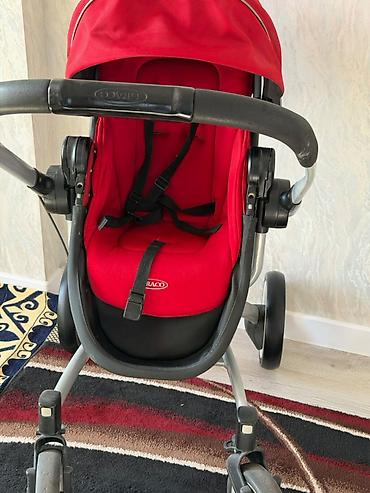 chicco snappy: Детская коляска Graco (модульная система 2 в 1) - Цвет: красный с — 4