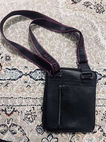 pull bear: Классическая сумка, Butun, Материал: Натуральная кожа, Множество карманов, Мужские, Новый — 2