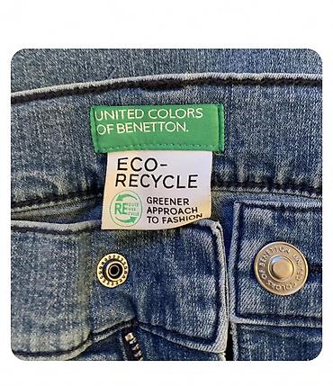 Джинсы и брюки: United Colors of Benetton cins şalvar - Model: Eco-Recycle liniyası — 2