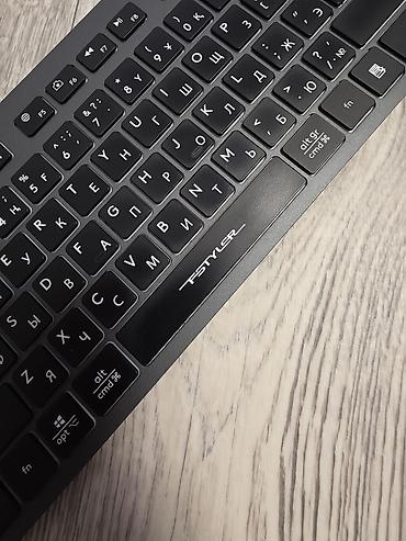 пишущая машина: Клавиатура, A4Tech, Мембранная, Проводное подключение, Размер: 100% — 2