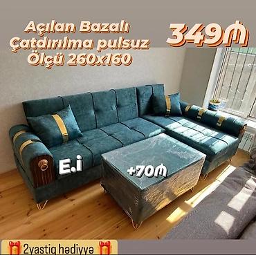 mebel divan: Künc divan, Yeni, Açılan, Bazalı, Parça, Şəhərdaxili pulsuz çatdırılma — 1