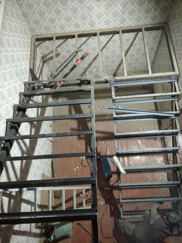 Обшивка лестниц: Ассалуму алайкум тугандар Метал карказ бетон лестница метал перилла — 30