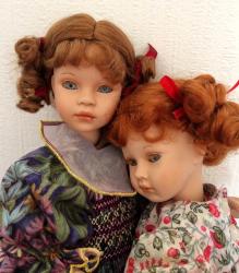 редки: Кукла коллекционная фарфоровая Pauline Bjonness Jacobsen dolls