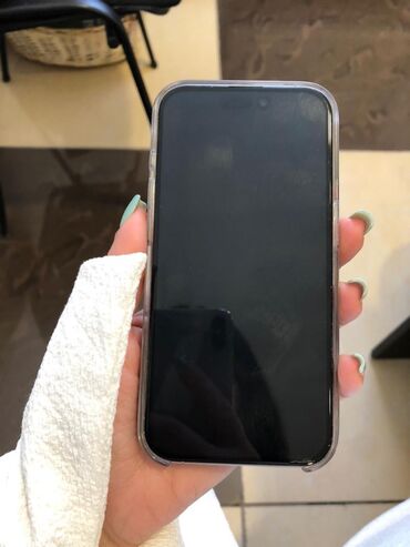 iphone lenkeran: IPhone 15 Pro, 256 GB, Natural Titanium, Barmaq izi, Face ID
