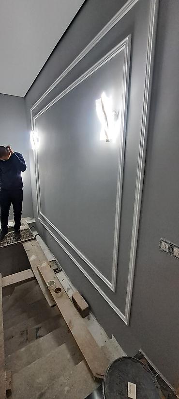 Стеновые молдинги: Квартира ремонт жазаймын под ключ,евро дизайн,классический — 8