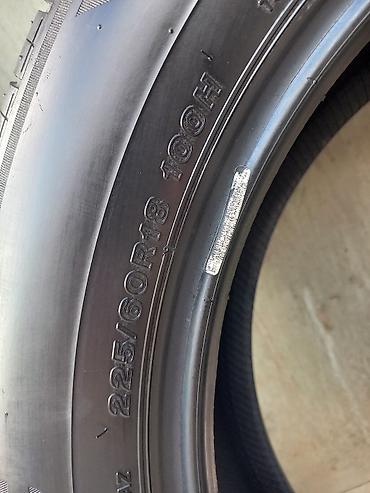 aeolus e70: Шины 225 / 60 / R 18, Лето, Б/у, Комплект, Легковые, Япония, Bridgestone — 6