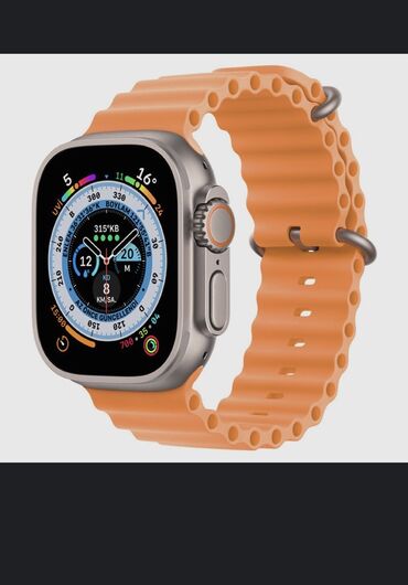ремешки для apple watch бишкек: Apple Watch Ultra продается. Новый в комплекте шнур) продам за 4800