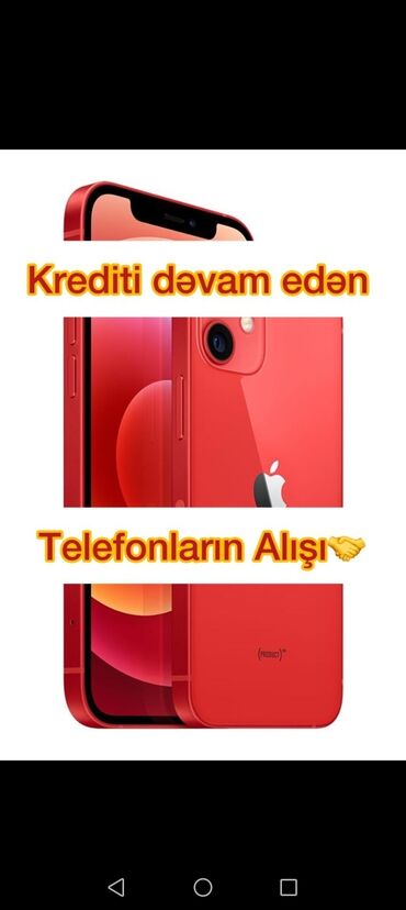 Telefon ehtiyat hissələri: Xidmət: Krediti davam edən telefonların alışı Təsvir: - Aktiv