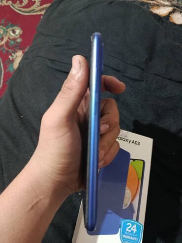 Samsung: Samsung Galaxy A03, Б/у, 64 ГБ, цвет - Синий, 2 SIM — 5