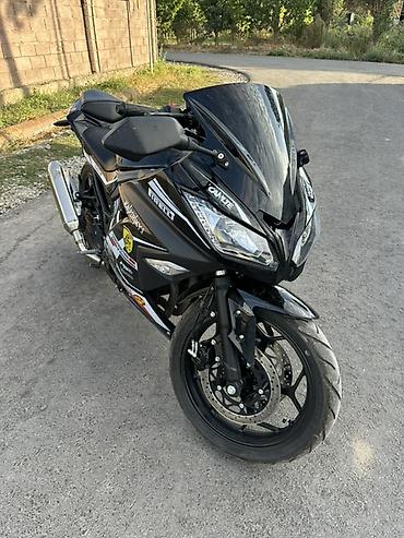 дисковый борон: Спортбайк Kawasaki, 400 куб. см, Бензин, Взрослый, Б/у — 2
