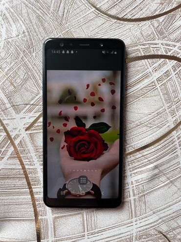 samsung z flip 2: Samsung Galaxy A7, rəng - Qara, Barmaq izi