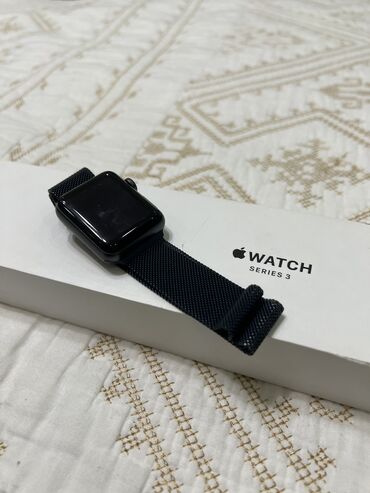 эксклюзивные швейцарские часы: Apple Watch 3, 38mm. Состояние идеальное. Как новые. Носили аккуратно