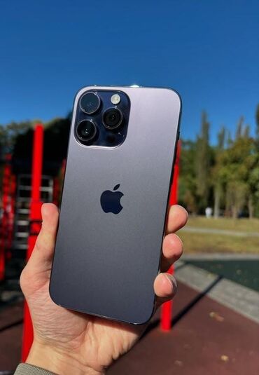 ayfon adapteri: IPhone 14 Pro Max, 256 GB, Black Titanium, Zəmanət, Simsiz şarj, Sənədlərlə